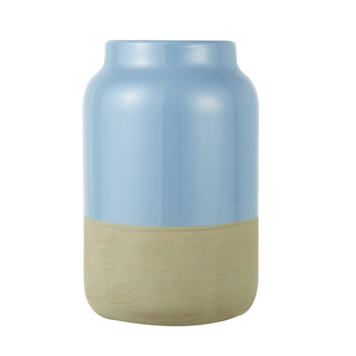 Vase Raw (Dusk Blue / Small)