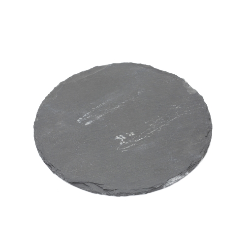 Candle Plate Round Slate (Large)
