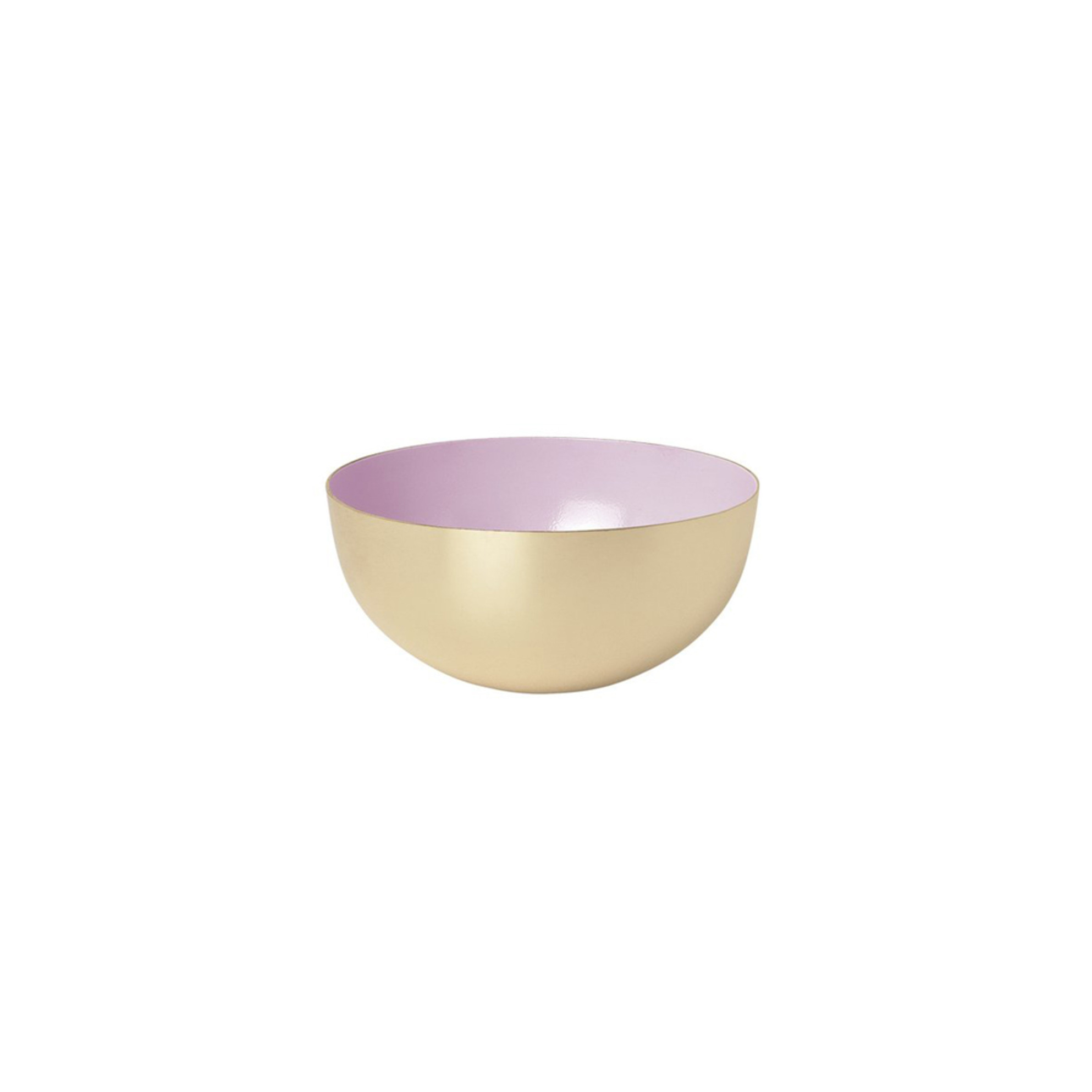 Metal Bowl Enamel (Pink)