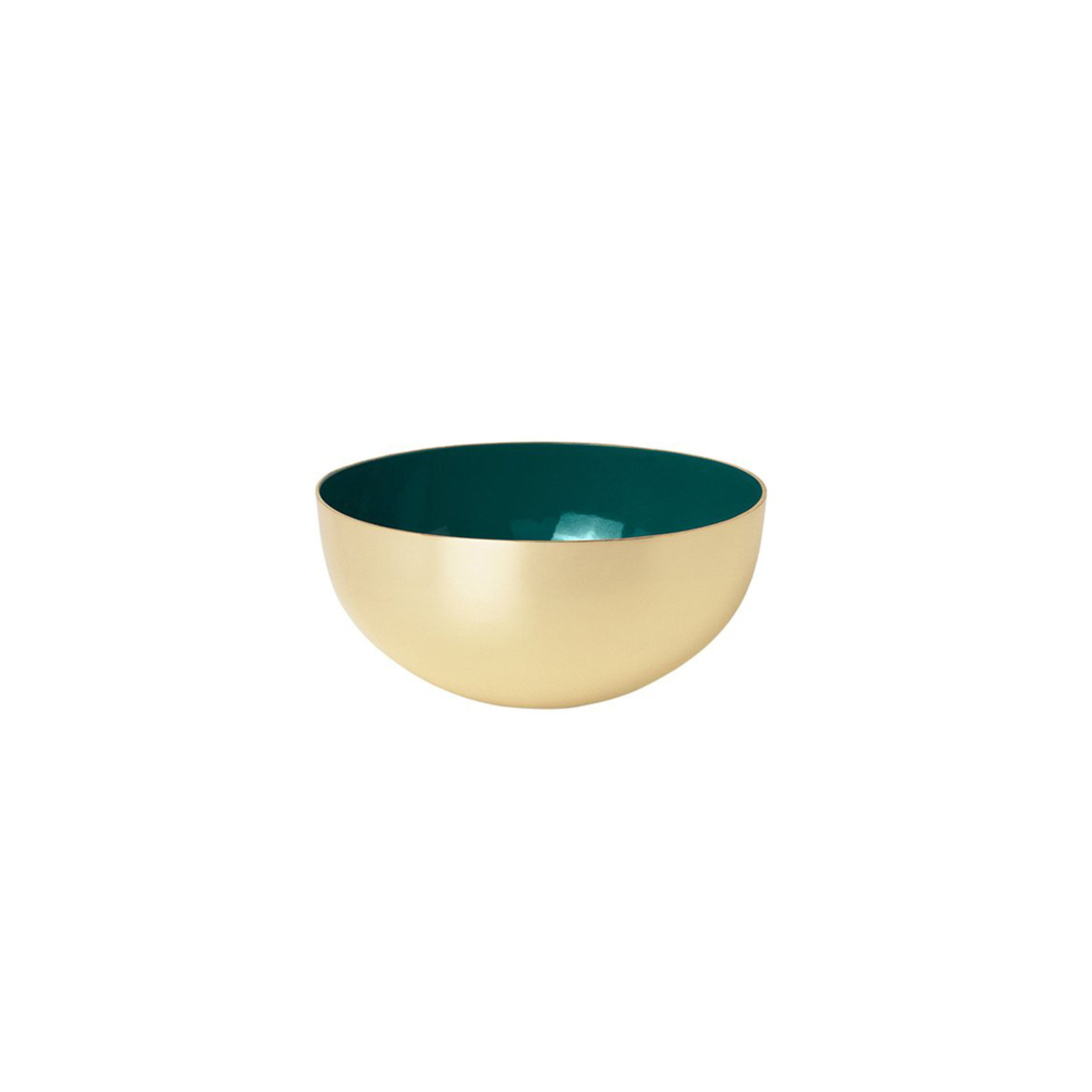 Metal Bowl Enamel (Green)