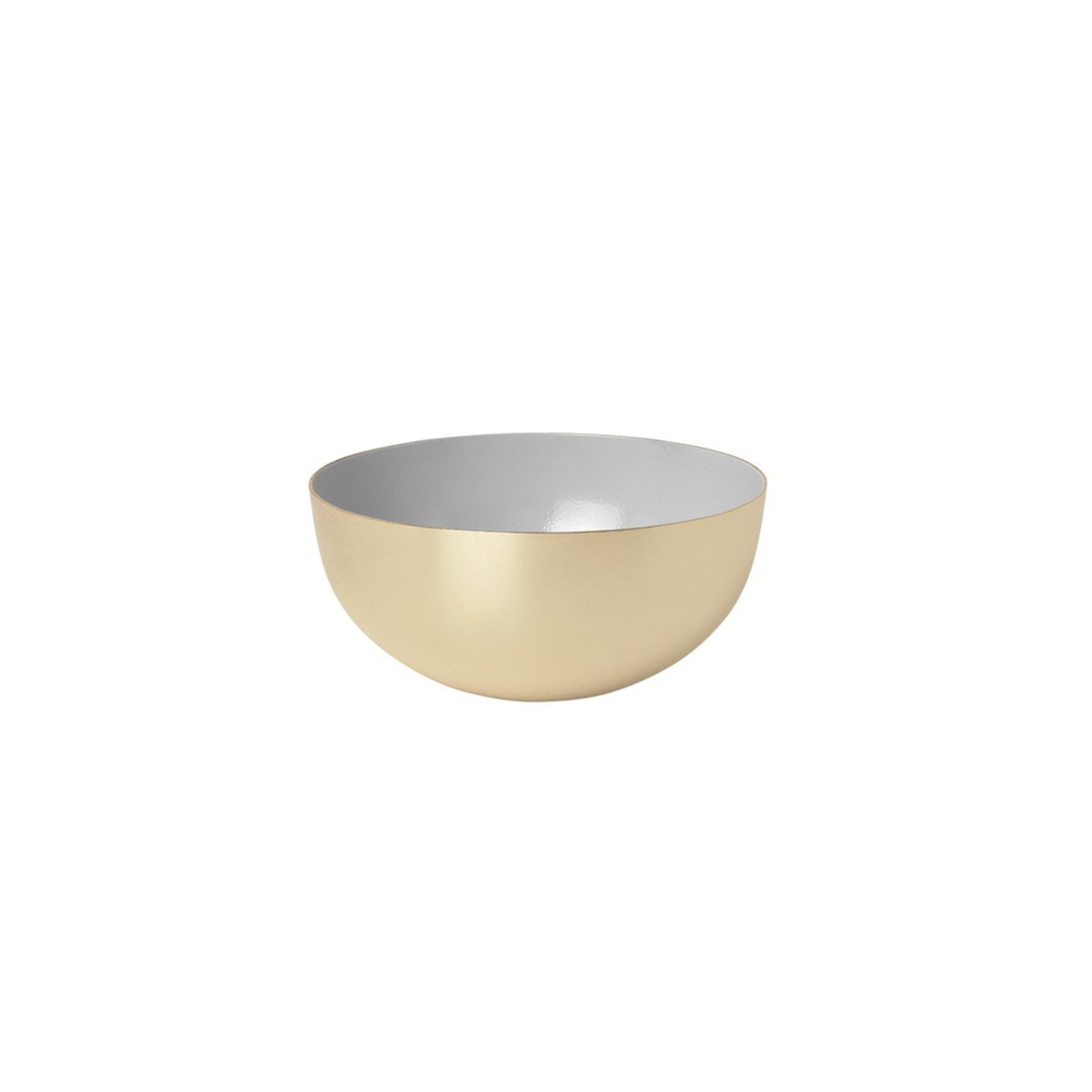 Metal Bowl Enamel (Gray)