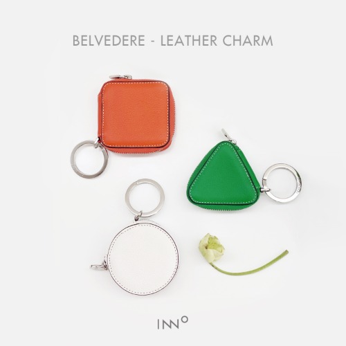 BELVEDERE - Leather charm