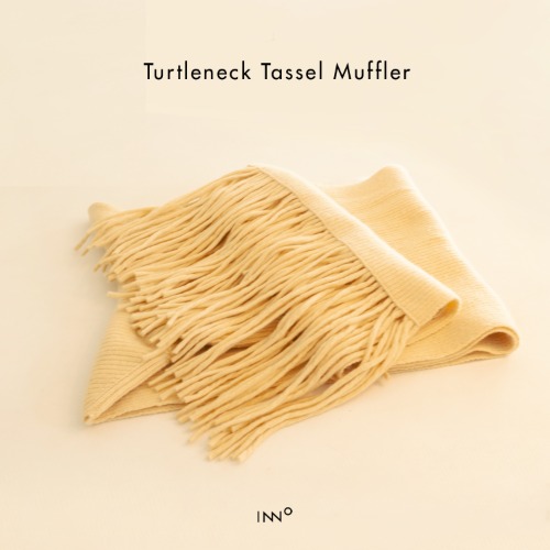 Turtlneck Tassel Muffler (Pre-Order)